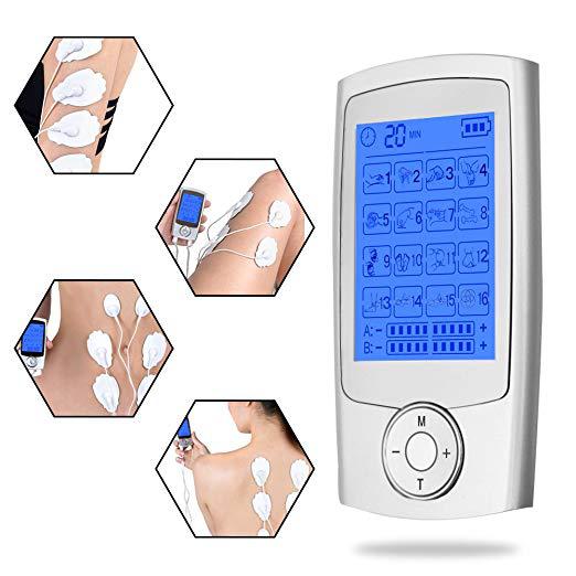 Amazon 16 mode multi-function electronic digital meridian physiotherapy instrument TENS massager relieves muscle pain