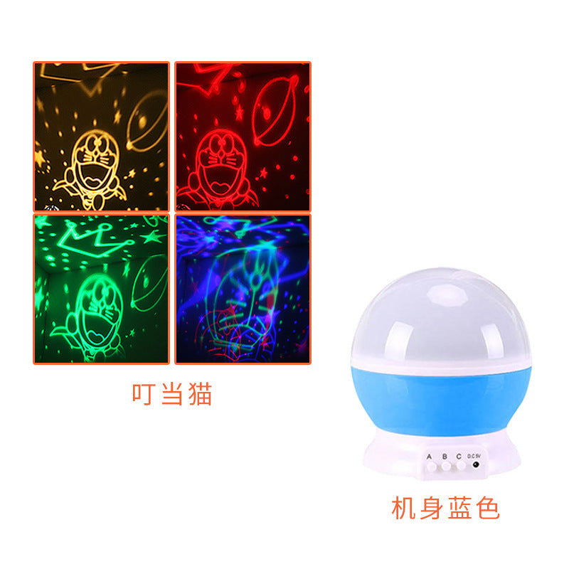 led starry sky lights fantasy rotating romantic starlight projection lamp usb starry gift Amazon explosion night light