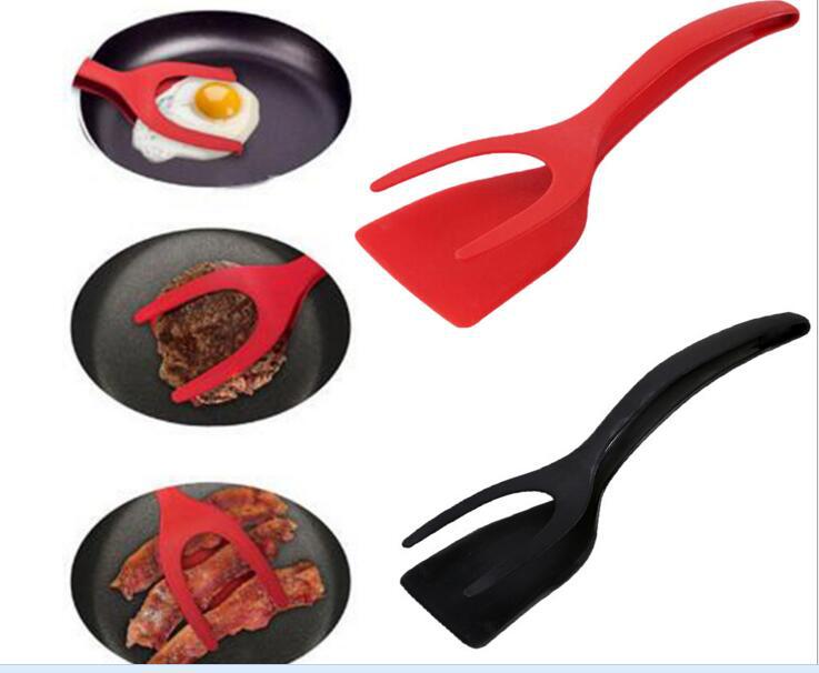 egg spatula pancake spatula 2-in-1 silicone fried egg toast with a spatula spoon