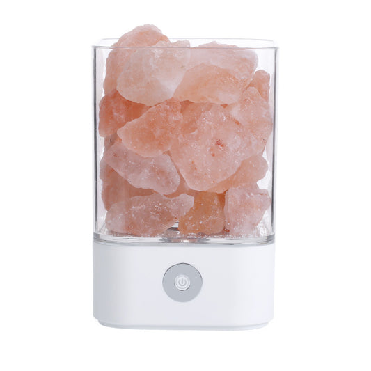 M4 Himalayan crystal salt lamp health health gift gift bedside lamp Colorful usb night light batch generation