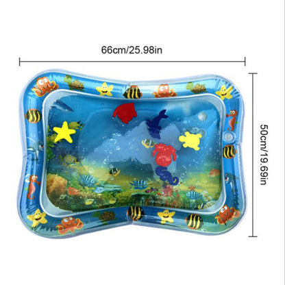 Baby Kids water play mat Inflatable thicken PVC infant Tummy Time Playmat Toddler Fun Activity Play Center water mat for babies