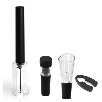 HOT-4 Pcs Wine Opener Set, Air Pressure Pump Bottle Opener Gift Box