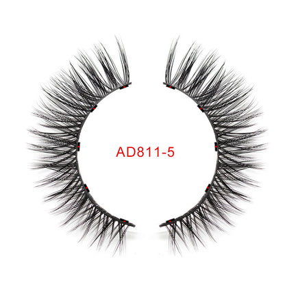 Europe and the United States explosion models eyeliner liquid with magnet false eyelashes magnetic powder eyeliner liquid magnetic eyeliner set vibrato