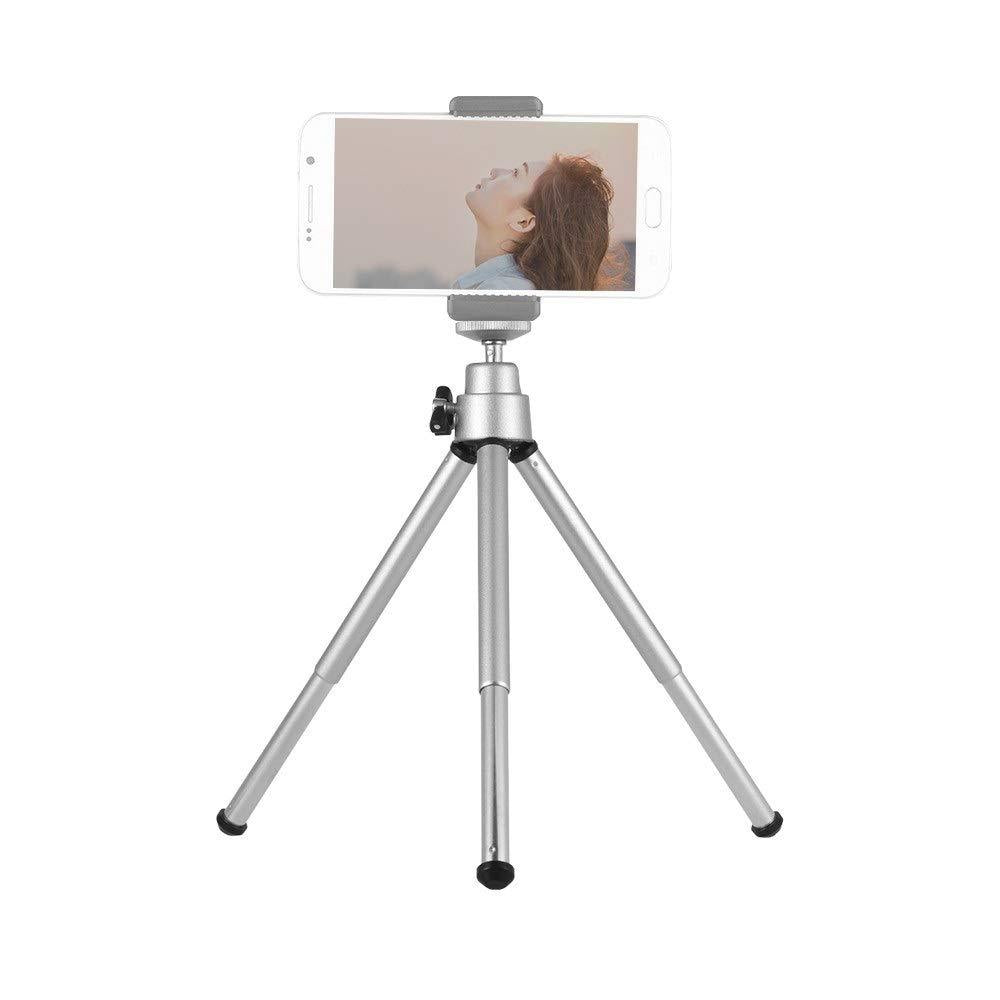 SHOOT Flexible Mini Aluminum Tripod for iPhone X 8 7 6S Xiaomi Samsung Huawei Cell phone Tripod Stand For Mobile Smartphone