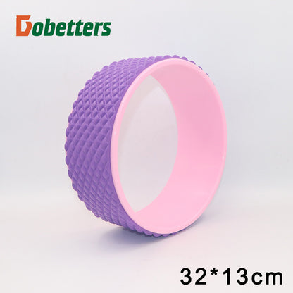 32*13cm training wheel pregnant women parent-child yoga wheel fitness equipment yoga fitness abdominal wheel yogawheel