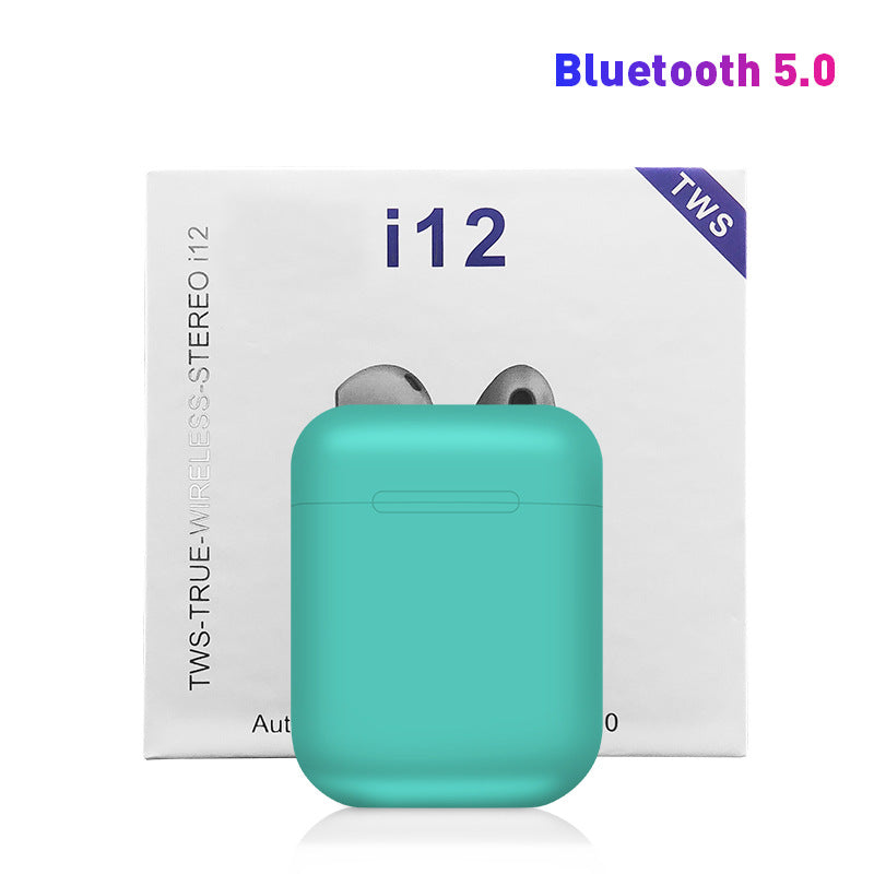 Original i12 TWS Wireless Bluetooth 5.0 Earphone Sports Sweatproof Headphone Touch Portable Earbuds for i10 i20 tws i30 i60 i80