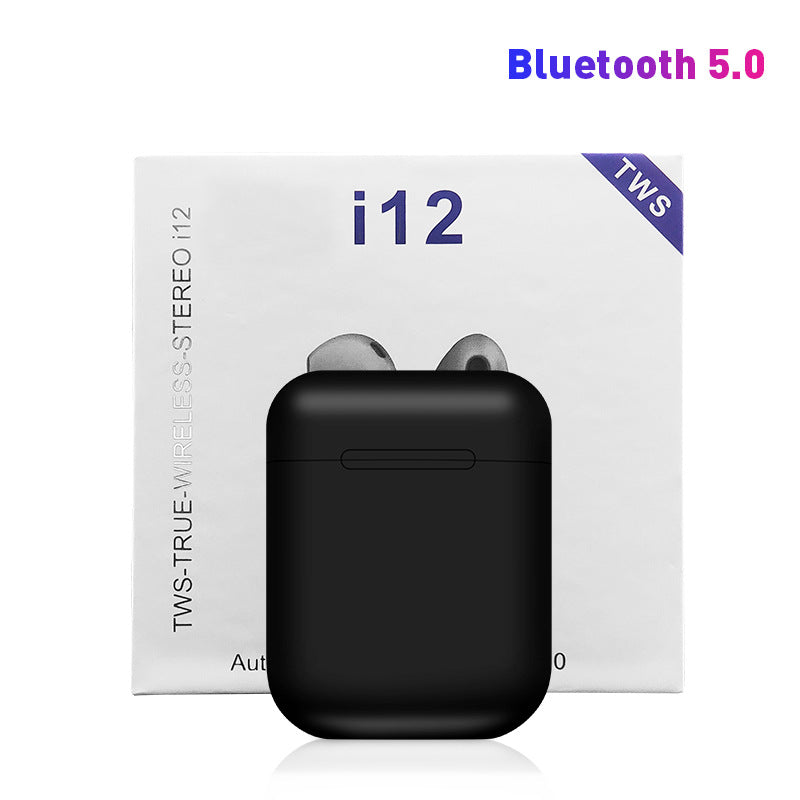 Original i12 TWS Wireless Bluetooth 5.0 Earphone Sports Sweatproof Headphone Touch Portable Earbuds for i10 i20 tws i30 i60 i80