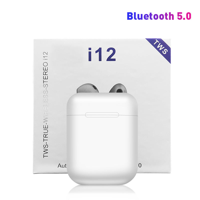 Original i12 TWS Wireless Bluetooth 5.0 Earphone Sports Sweatproof Headphone Touch Portable Earbuds for i10 i20 tws i30 i60 i80