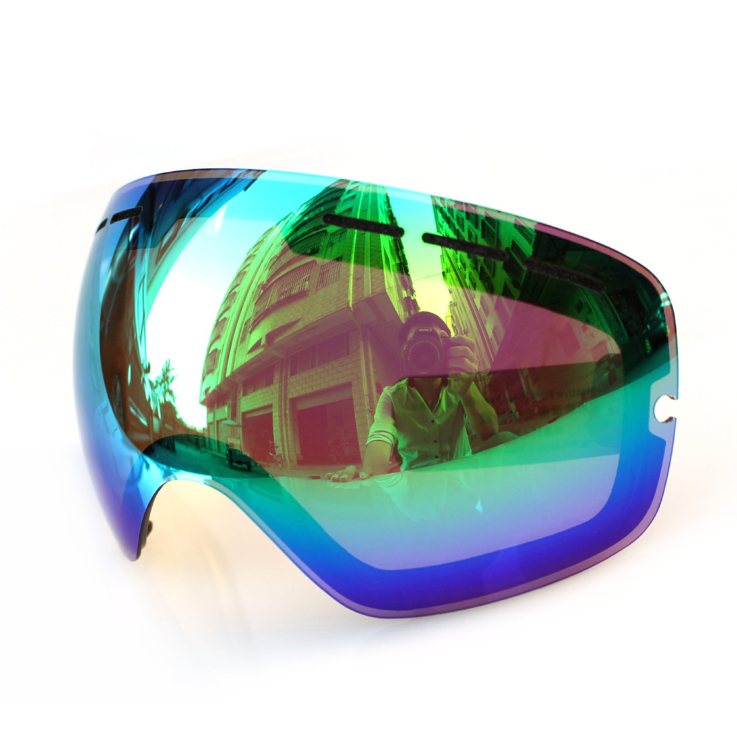 COPOZZ ski glasses single lens coated lens / enhanced night vision lens interchangeable lens 201 snow goggles available