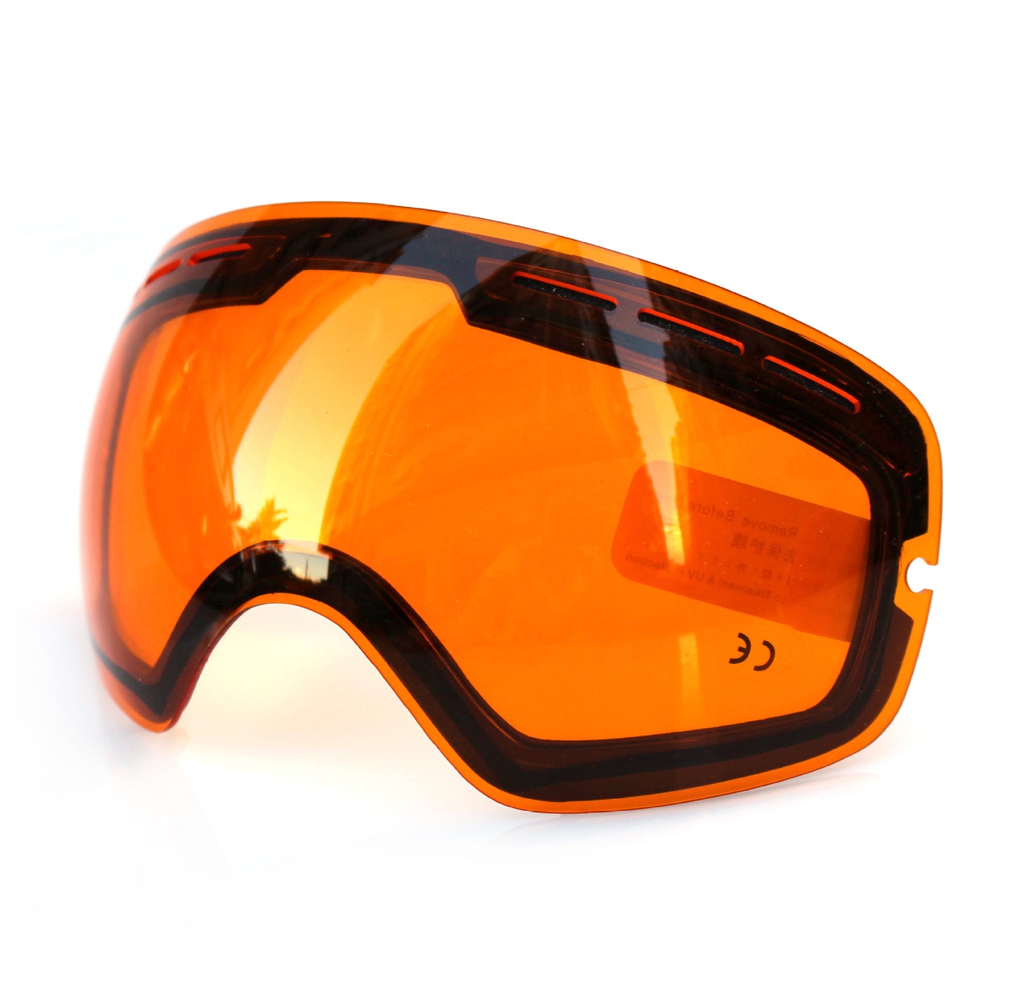 COPOZZ ski glasses single lens coated lens / enhanced night vision lens interchangeable lens 201 snow goggles available