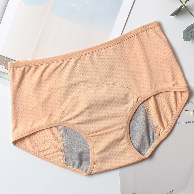 Foreign trade explosion models large size physiological pants menstrual period before and after leakage prevention high waist vents aunt health pants underwear