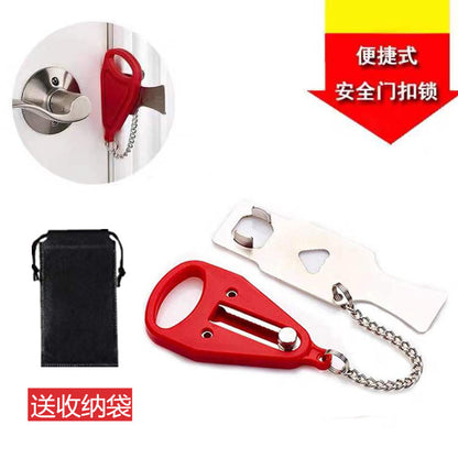 Travel security lock portable door lock anti-theft padlock travel temporary door