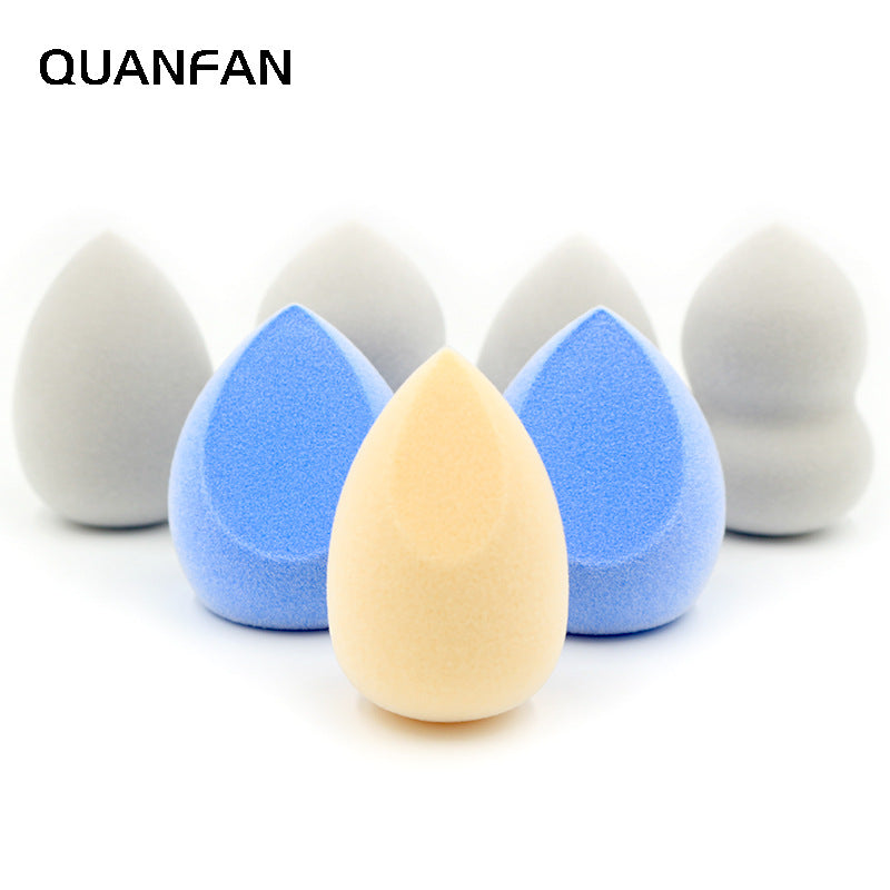 Flocked beauty egg makeup tools gourd water drop soaking water large makeup egg makeup velvet sponge puff cross-border