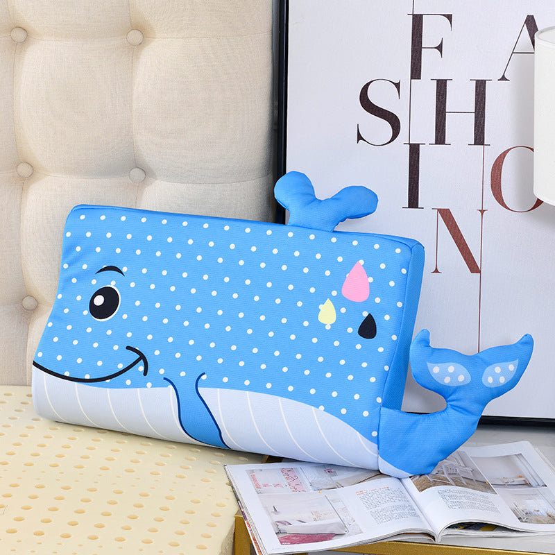 Summer children's latex pillowcase ice silk pillowcase student cartoon summer 30×50 manufacturers wholesale