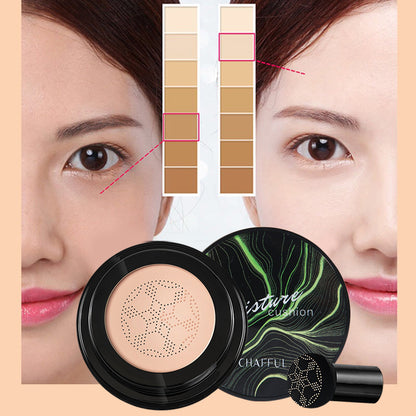 Xiangfuer Small Mushroom Head Air Cushion Cream Beauty BB Cream CC Cream Concealer Liquid Foundation Cream One Piece Shipping Cross-border