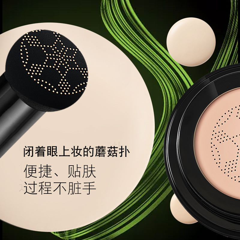 Xiangfuer Small Mushroom Head Air Cushion Cream Beauty BB Cream CC Cream Concealer Liquid Foundation Cream One Piece Shipping Cross-border