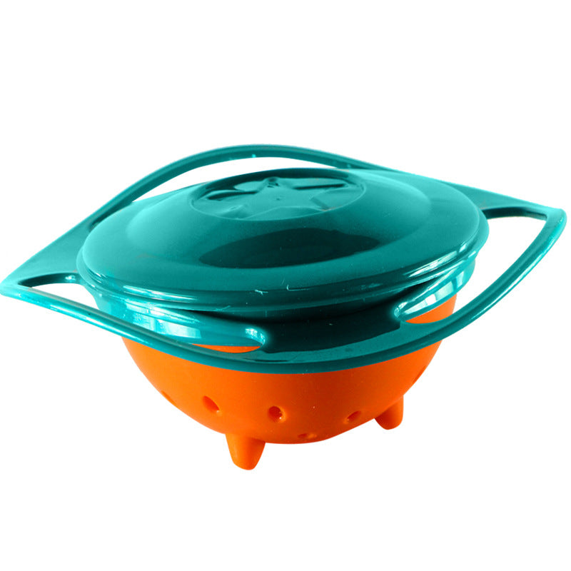 Universal Gyro Bowl 360 ° Rotation Balance Bowl Gyro Bowl UFO Bowl Baby Bowl