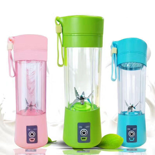 Foreign trade explosion models electric juicer home portable multi-function fruit juice cup 6 leaf custom LOGO