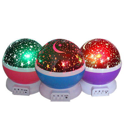 led starry sky lights fantasy rotating romantic starlight projection lamp usb starry gift Amazon explosion night light