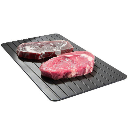 Fast Defrosting Tray Thaw Frozen Food Meat Fruit Quick Defrosting Plate Board Defrost Kitchen Gadget Tool