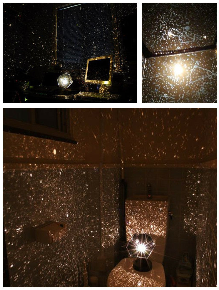 Fourth generation adult science projection lamp LED brightened version of romantic season starry sky projector diy birthday gift