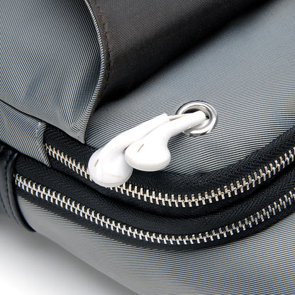 Crossbody Bags Men Unisex USB Charge Waterproof