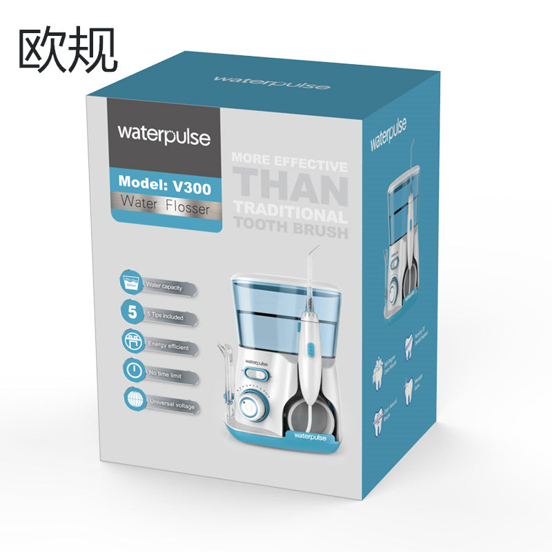 Waterpulse Jianshibao V300 Electric Household Red Teeth Washing Machine Water Floss Dental Cleaner