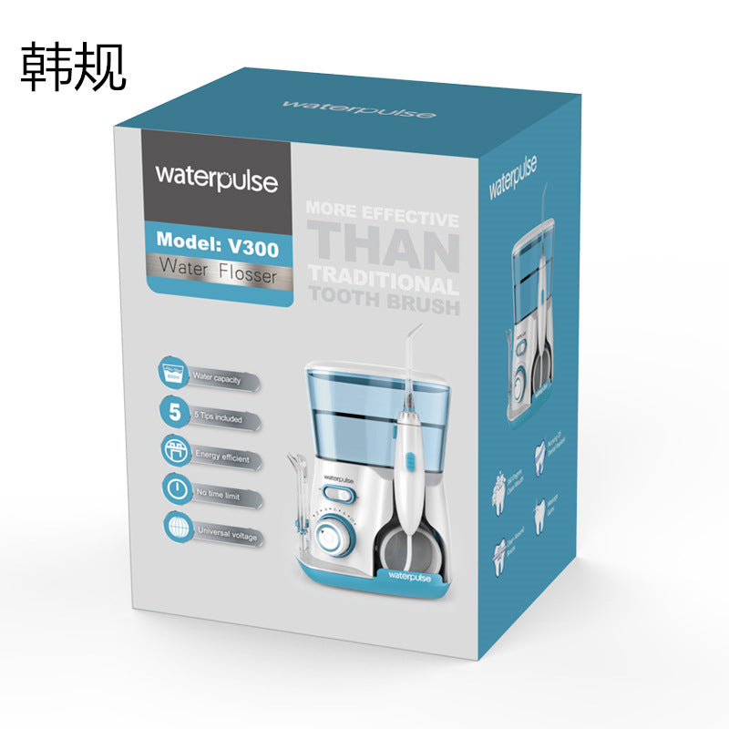 Waterpulse Jianshibao V300 Electric Household Red Teeth Washing Machine Water Floss Dental Cleaner