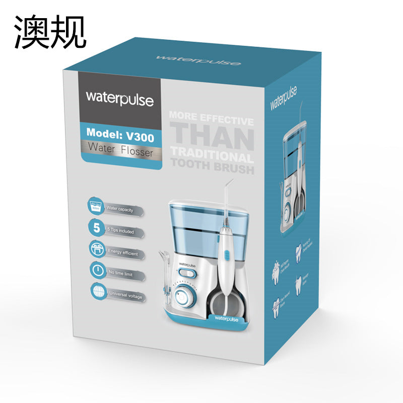 Waterpulse Jianshibao V300 Electric Household Red Teeth Washing Machine Water Floss Dental Cleaner