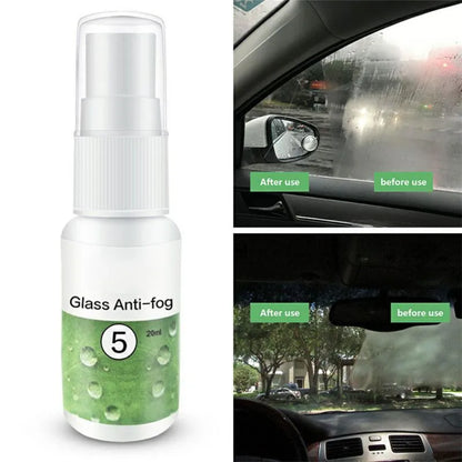 1PC 20ml Anti-fog Agent Waterproof Rainproof Anit-fog spray Car Window Glass Bathroom Cleaner Car Cleaning Car Accessories TSLM1