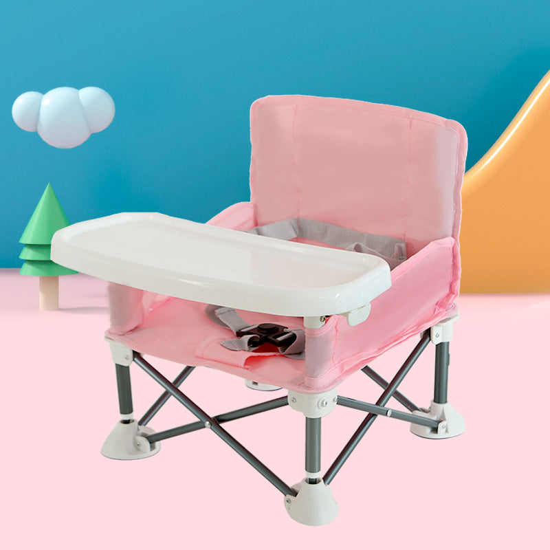 Children's dining chair portable foldable baby dining chair baby dining table small chair baby dining out foldable