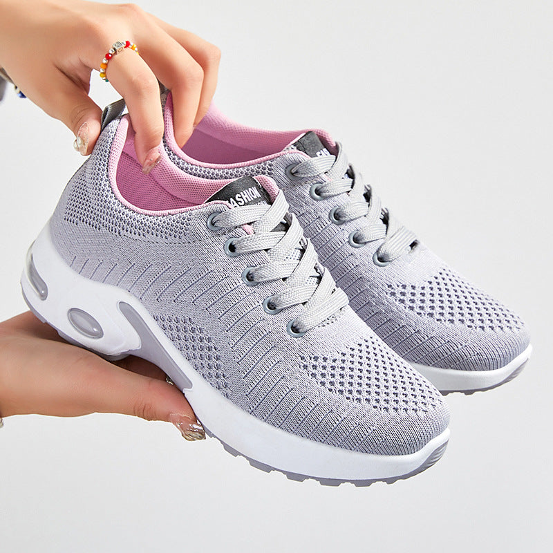 Shoes for women autumn new style casual sports women's single shoes wholesale cross-border factory soft sole comfortable running shoes for women