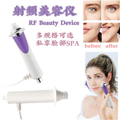 New electronic radio frequency beauty instrument facial negative ion electric wave red light wrinkle removal radio frequency instrument beauty instrument acne removal stick