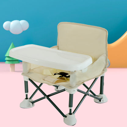 Children's dining chair portable foldable baby dining chair baby dining table small chair baby dining out foldable