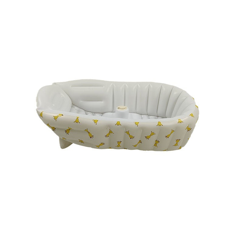 Spot baby bath tub portable bath tub foldable baby inflatable bath tub large baby game pool bathtub