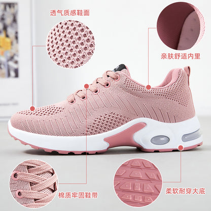 Shoes for women autumn new style casual sports women's single shoes wholesale cross-border factory soft sole comfortable running shoes for women