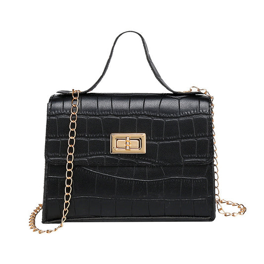 Crocodile pattern handbag 2021 foreign trade small bag women wholesale hand bags women all-match small square bag