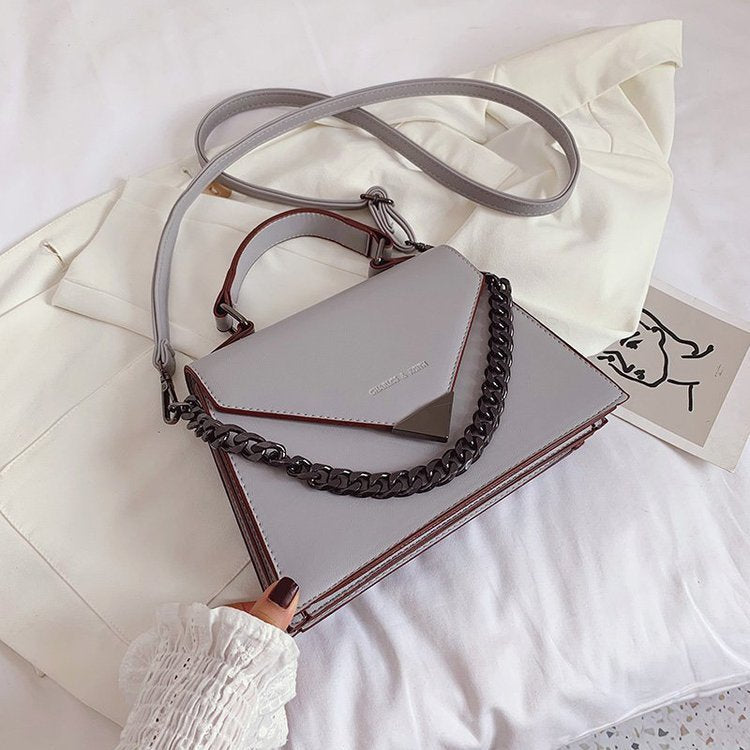 Bags bag women's 2022 new fashion all-match ladies chain handbag texture trend single shoulder messenger bag