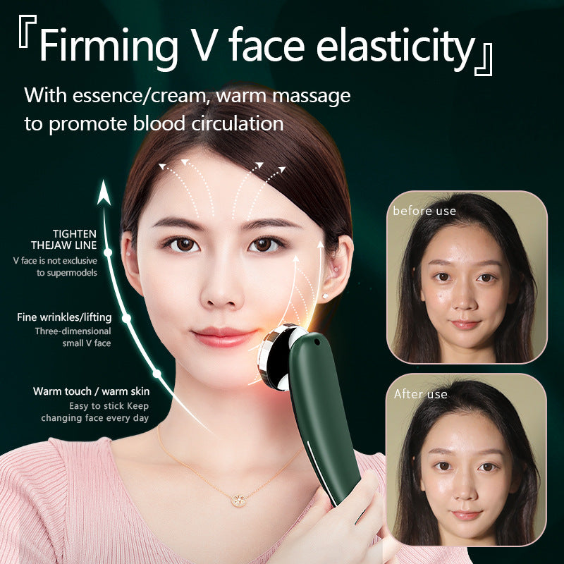 Beauty instrument cleansing face photon massage instrument lifting EMS skin rejuvenation face wash cleansing instrument warm export and import instrument