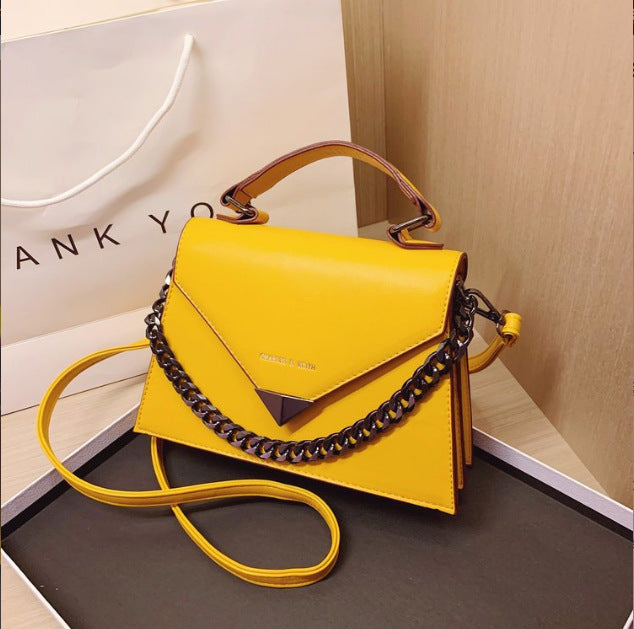 Bags bag women's 2022 new fashion all-match ladies chain handbag texture trend single shoulder messenger bag