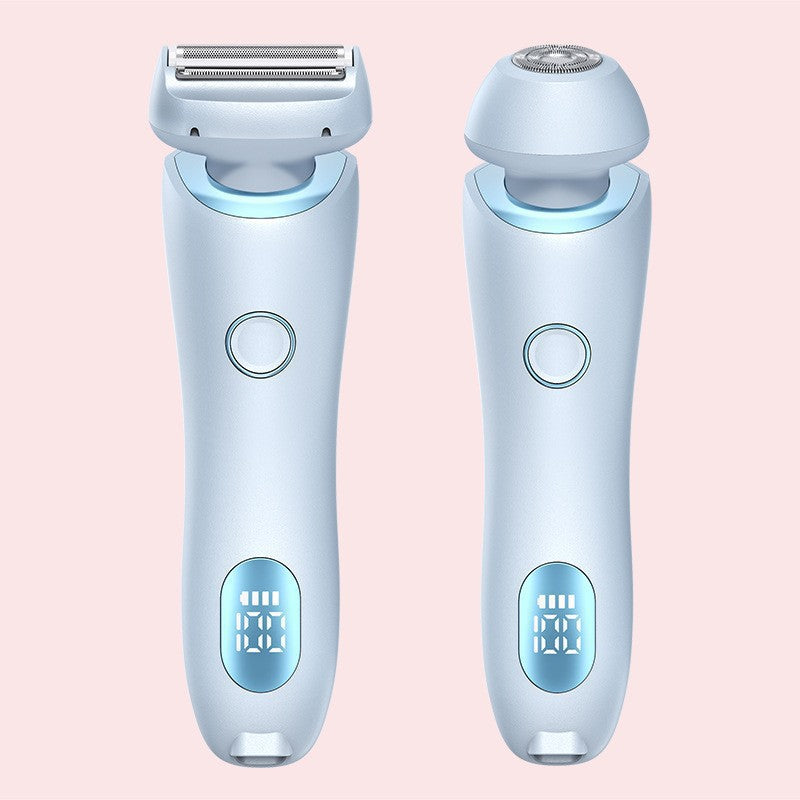 Cross-border hair removal device for women double head shaver private hair trimmer electric shaver hair removal device for women