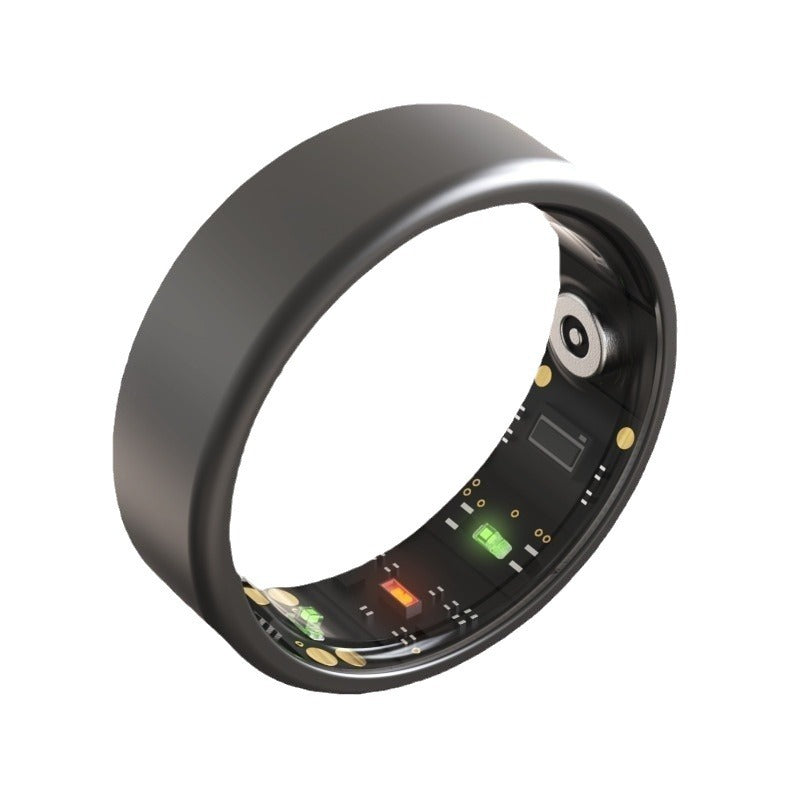 Black technology new product light luxury health smart ring sleep heart rate step counter fashion wireless charging low power consumption blood oxygen