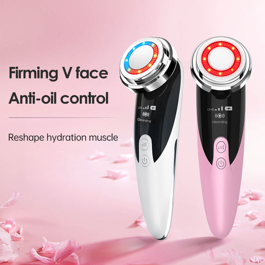 Beauty instrument cleansing face photon massage instrument lifting EMS skin rejuvenation face wash cleansing instrument warm export and import instrument