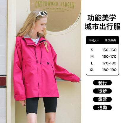 Raincoat for women, adult motorcycle rainproof raincoat, rain pants, split outdoor fashion electric car riding rainproof clothing