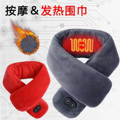 Cross-border electric heating scarf carbon fiber heating scarf smart electric heating scarf for men and women heating and warming cervical vertebra wholesale