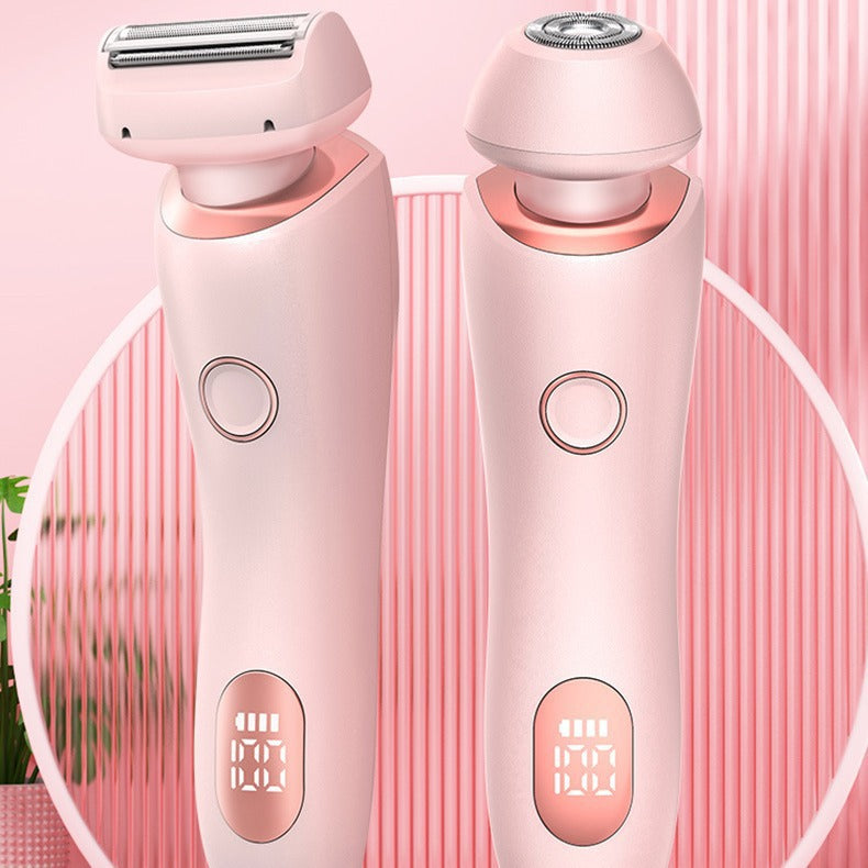 Cross-border hair removal device for women double head shaver private hair trimmer electric shaver hair removal device for women