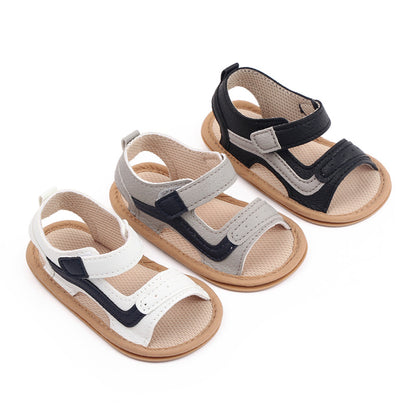 Summer baby sandals 0-12 months baby indoor rubber sole breathable toddler shoes baby shoes 2795