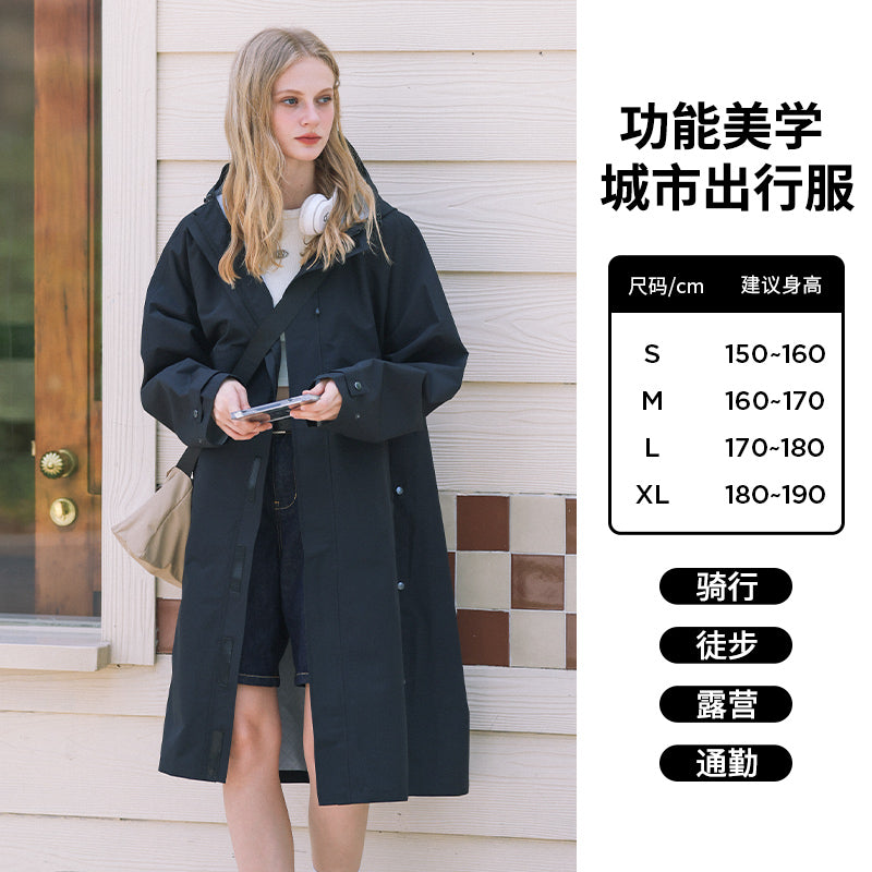 Raincoat for women, adult motorcycle rainproof raincoat, rain pants, split outdoor fashion electric car riding rainproof clothing