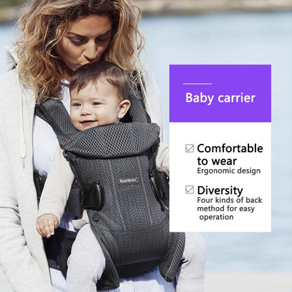 Baby carrier Mesh front holding multi-functional baby holding baby artifact out holding bag