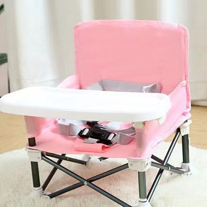 Children's dining chair portable foldable baby dining chair baby dining table small chair baby dining out foldable